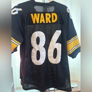 Reebok Black and White NFL Onfield Jersey